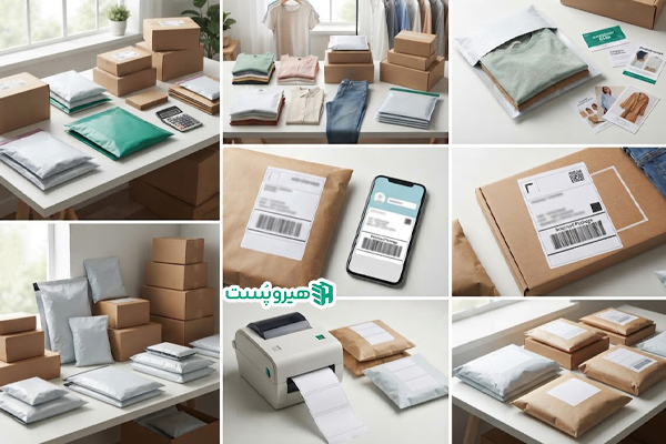 ۷ راهکار عملی برای کاهش هزینه بسته‌بندی و ارسال پوشاک